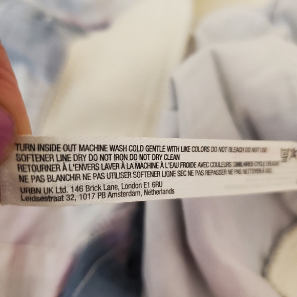 Free People Mesmerize Me Printed Pants Size Small in Meadow Motion - Picture 7 of 11